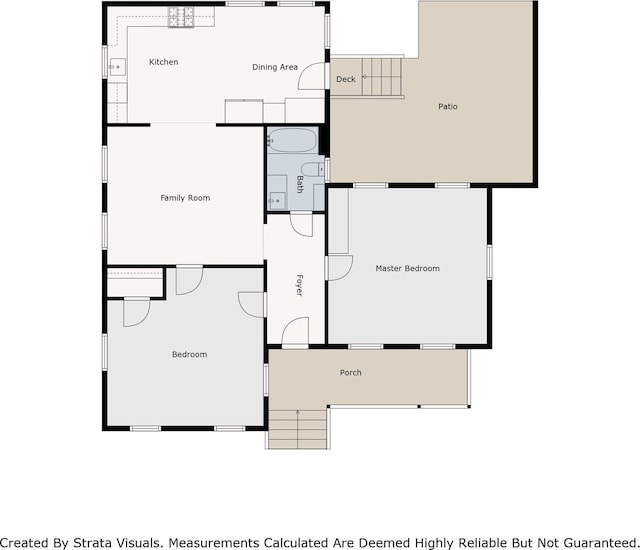 1610 Crockett St, Houston, TX 77007 - floor plan / room layout