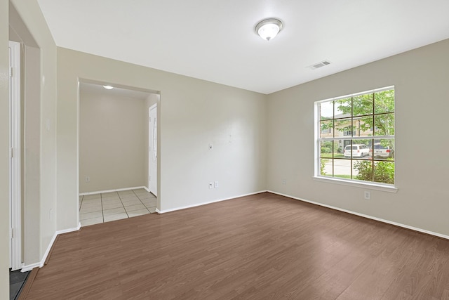 4814 Winding Timbers Ct, Humble, TX 77346 - unfurnished room with wood finished floors and baseboards