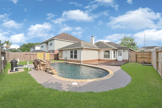 4814 Winding Timbers Ct, Humble, TX 77346 - view of pool featuring a deck
