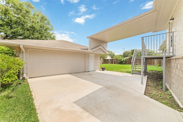 5006 Lymbar Dr, Houston, TX 77096 - view of garage