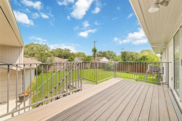 5006 Lymbar Dr, Houston, TX 77096 - view of deck