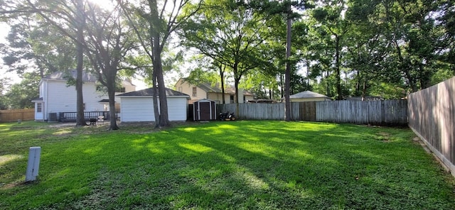 25014 Rettendon Ct, Spring, TX 77389 - fenced backyard with a storage shed