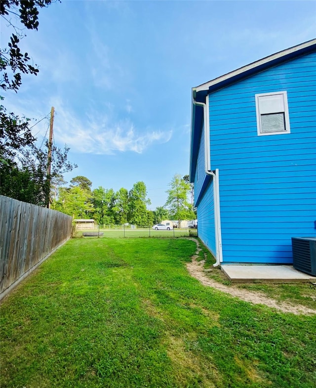 195 Rim Rock Rd, Onalaska, TX 77360 - view of yard featuring cooling unit