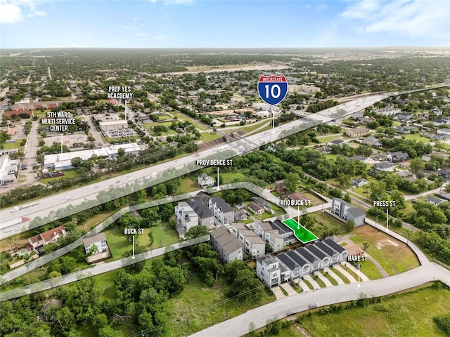 4110 Buck St, Houston, TX 77020 - view of property location with nearby suburban area