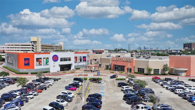 7222 Hartland Ave, Houston, TX 77055 - drone / aerial view of a commercial area