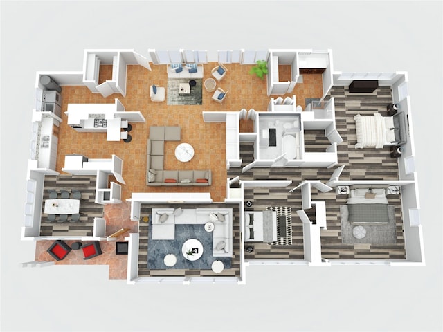 7222 Hartland Ave, Houston, TX 77055 - home floor plan