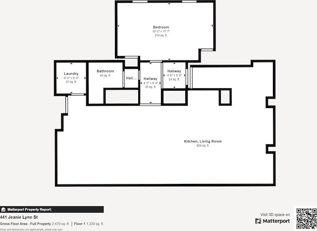 441 Jeanie Lynn St, Galveston, TX 77554 - home floor plan