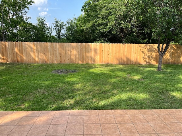 view of yard