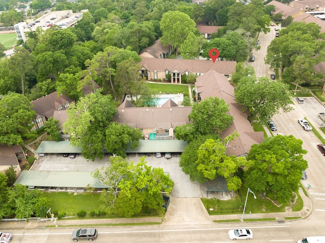 8229 Kingsbrook Rd Unit 229, Houston, TX 77024 - aerial perspective of suburban area