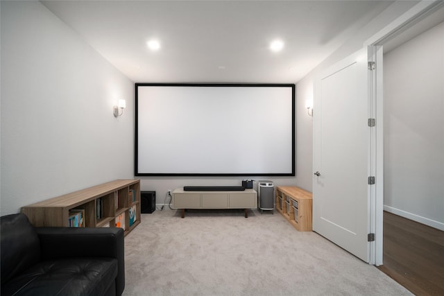 1682 Sherwood Glen Dr, Friendswood, TX 77546 - home theater room with recessed lighting and baseboards