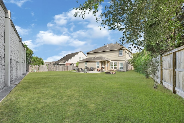 rear view of house featuring a patio area