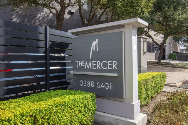 3388 Sage Rd Unit 1702, Houston, TX 77056 - view of community sign