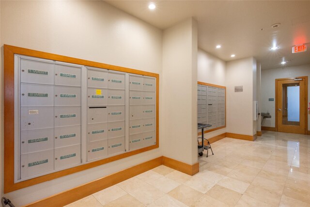 3388 Sage Rd Unit 1702, Houston, TX 77056 - view of home's community with mail area and recessed lighting