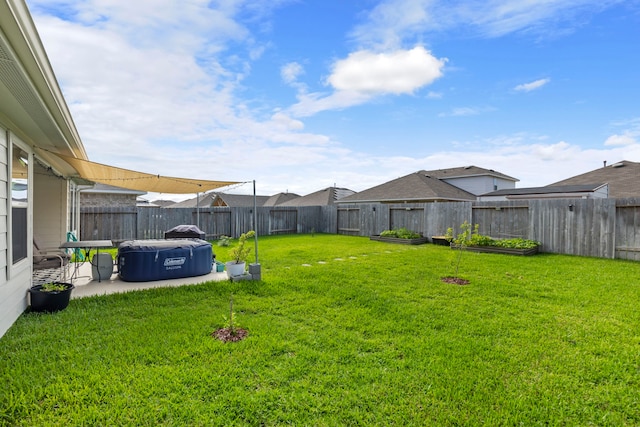 21623 Oakwood Meadows Ln, Katy, TX 77449 - view of yard featuring a patio area and a garden