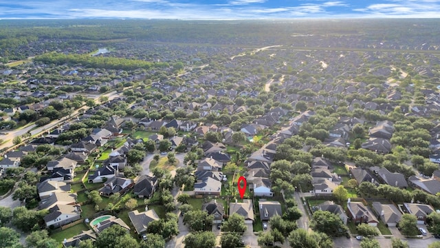 6007 Indian Crk, Missouri City, TX 77459 - aerial overview of property's location with nearby suburban area