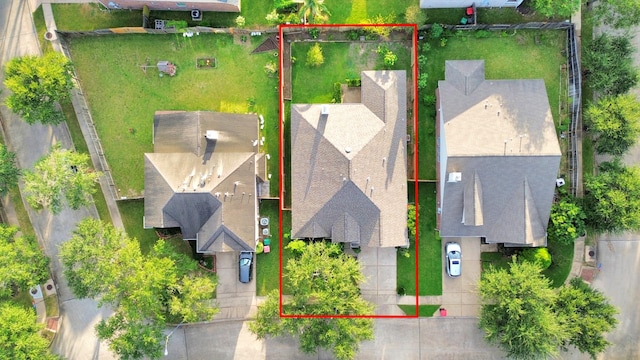 6007 Indian Crk, Missouri City, TX 77459 - aerial view of property and surrounding area