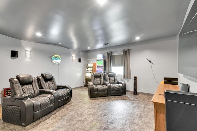 19727 Country Lake Dr, Magnolia, TX 77355 - cinema featuring recessed lighting and baseboards