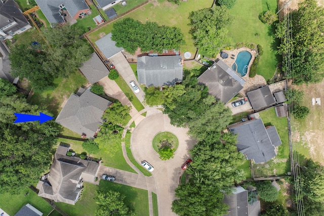 10255 Crooks Way Ct, Houston, TX 77065 - aerial view of property and surrounding area with nearby suburban area