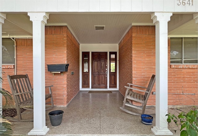 3641 Deal St, Houston, TX 77025 - view of exterior entry featuring a porch