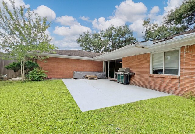 3641 Deal St, Houston, TX 77025 - view of patio / terrace featuring grilling area