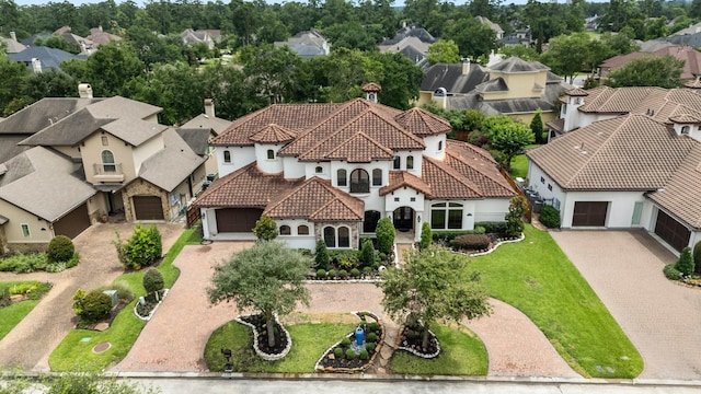 8111 Marshall Falls Dr, Spring, TX 77379 - aerial perspective of suburban area