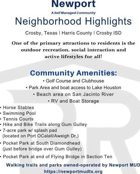 16007 Sailfin St, Crosby, TX 77532 - view of miscellaneous document