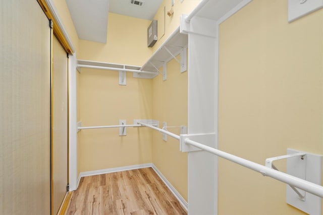 13014 Vivienne Westmoreland Dr, Cypress, TX 77429 - spacious closet with wood finished floors