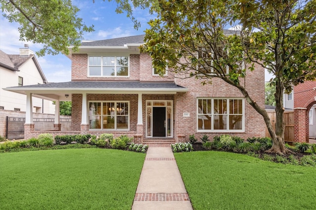 3707 Jardin St, Houston, TX 77005 - view of front of home with brick siding and roof with shingles