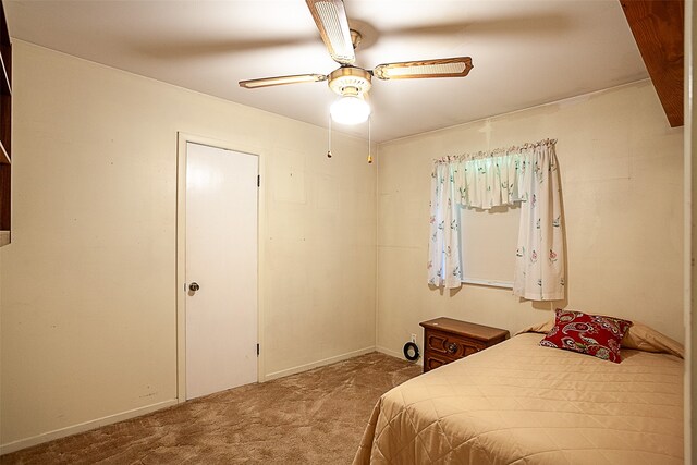 9385 Shepherd Dr, Beaumont, TX 77707 - bedroom with carpet and a ceiling fan