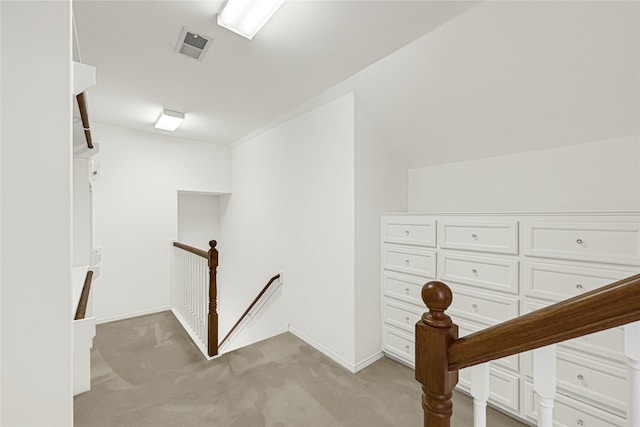 16506 Emilia Ct, Spring, TX 77379 - corridor featuring an upstairs landing and light carpet