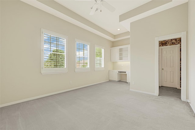 16506 Emilia Ct, Spring, TX 77379 - unfurnished bedroom featuring light colored carpet, recessed lighting, and a ceiling fan