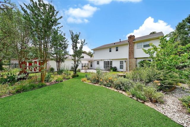 4822 Droddy St, Houston, TX 77091 - view of yard with a patio