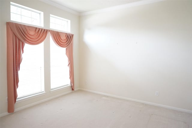 11714 Goldstream Ct, Tomball, TX 77377 - carpeted empty room with ornamental molding and baseboards