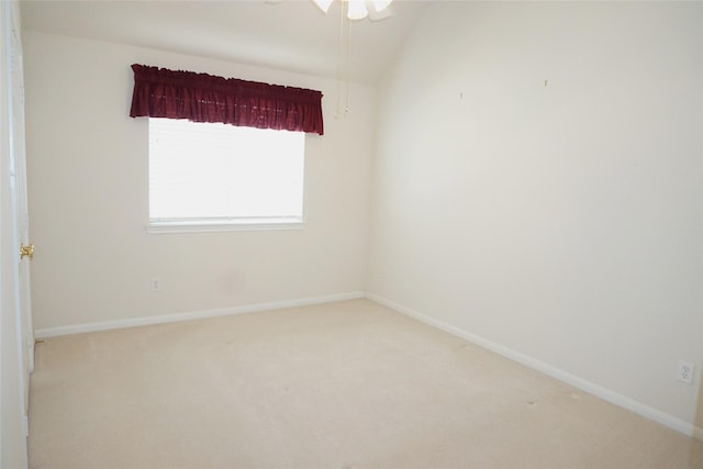 11714 Goldstream Ct, Tomball, TX 77377 - carpeted empty room featuring baseboards and lofted ceiling
