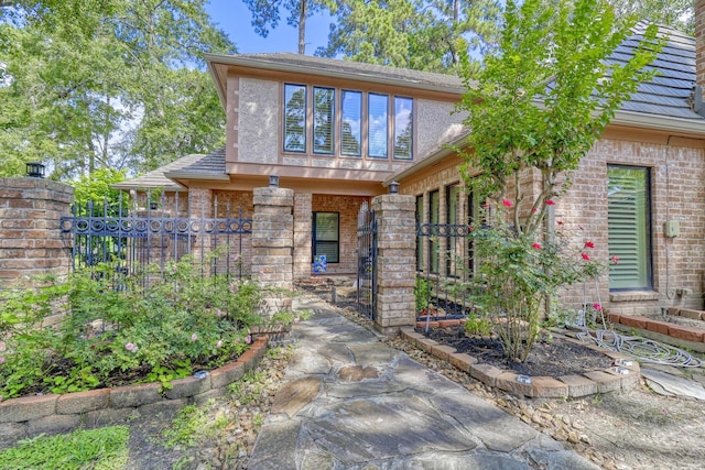 17714 Treeloch Ln, Spring, TX 77379 - view of front of house featuring brick siding