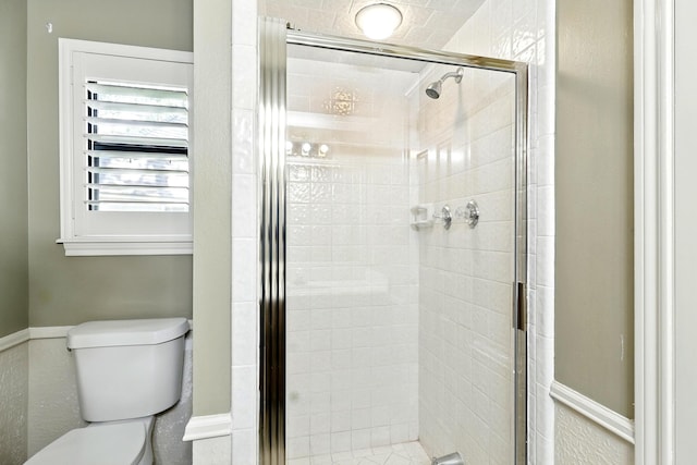17714 Treeloch Ln, Spring, TX 77379 - full bath featuring toilet and a stall shower