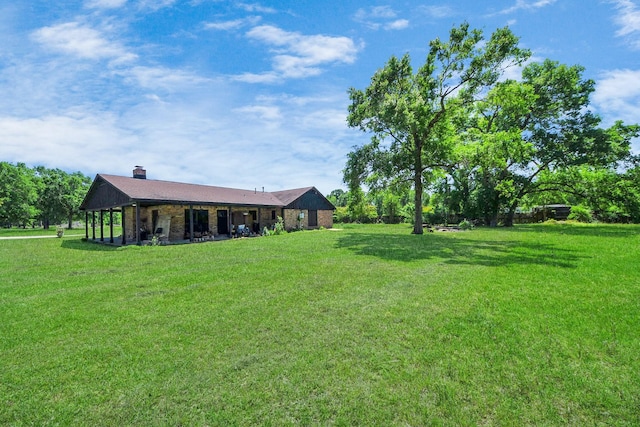 3428 S Main St, Anahuac, TX 77514 - view of green lawn