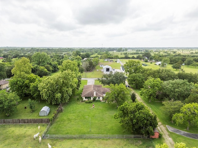 aerial view