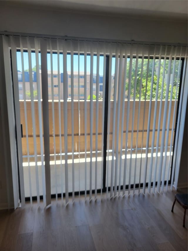 8425 Hearth Dr Unit 25, Houston, TX 77054 - detailed view of wood finished floors
