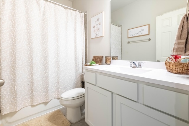 26019 Babe Ruth Dr, Splendora, TX 77372 - full bathroom with toilet, vanity, and shower / bath combo