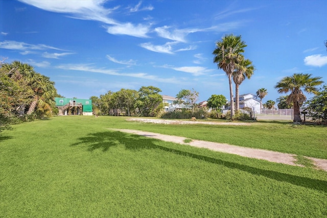 1350 23rd St, San Leon, TX 77539 - view of green lawn