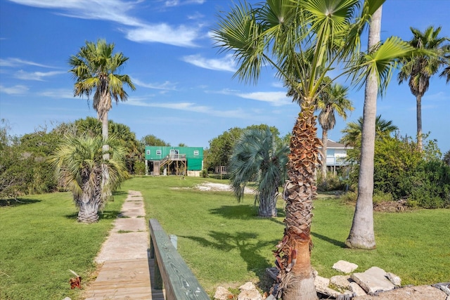 1350 23rd St, San Leon, TX 77539 - view of grassy yard