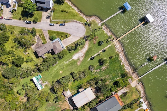 1350 23rd St, San Leon, TX 77539 - aerial view of property's location featuring a nearby body of water