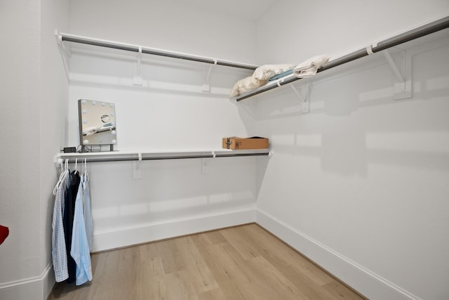 22823 Cuadro St, Galveston, TX 77554 - spacious closet with light wood finished floors