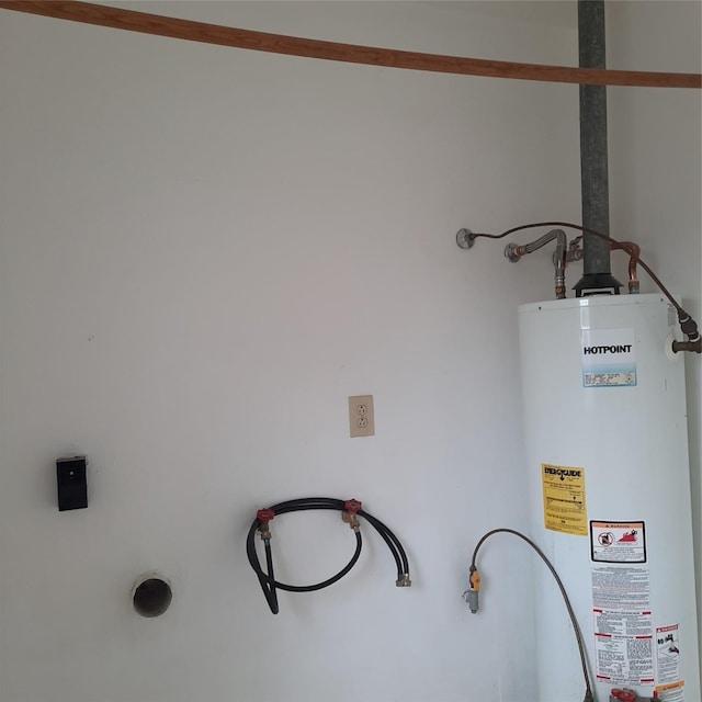 1415 Scenic Ridge Dr, Houston, TX 77043 - utilities with gas water heater