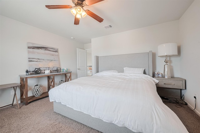 4335 Thornapple Hills Ct, Richmond, TX 77406 - carpeted bedroom with a ceiling fan and baseboards