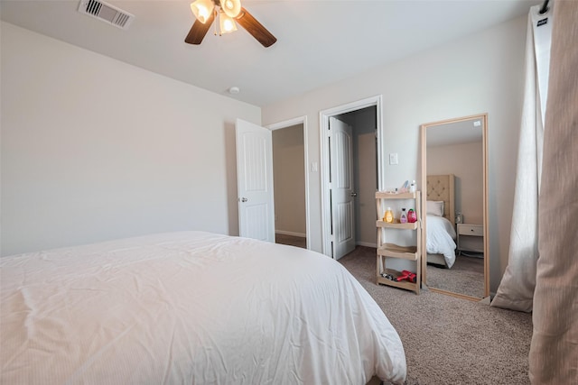 4335 Thornapple Hills Ct, Richmond, TX 77406 - bedroom featuring carpet flooring and a ceiling fan