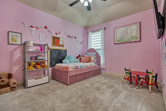 21514 Fairhaven Creek Dr, Cypress, TX 77433 - bedroom featuring carpet flooring and ceiling fan