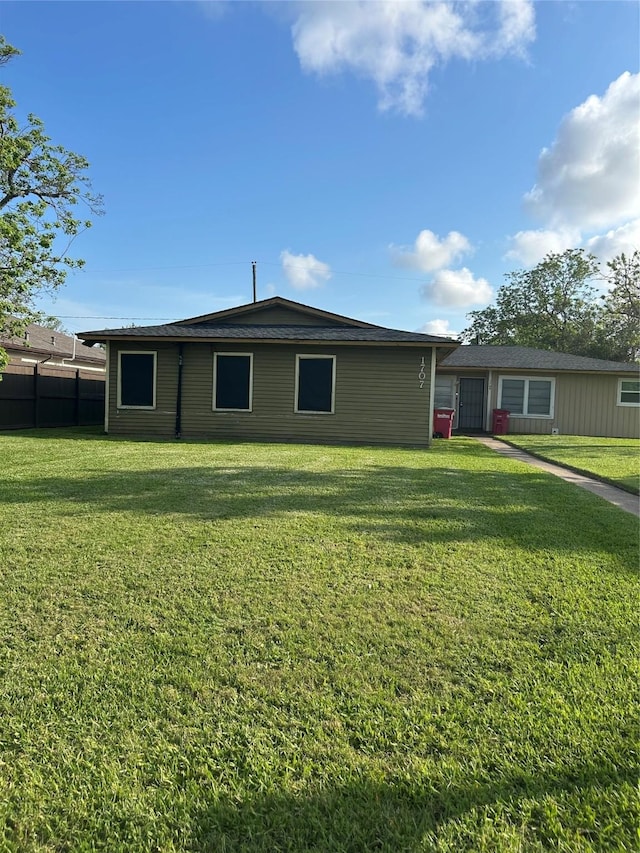 1707 W 7th St, Freeport, TX 77541 - view of rear view of house