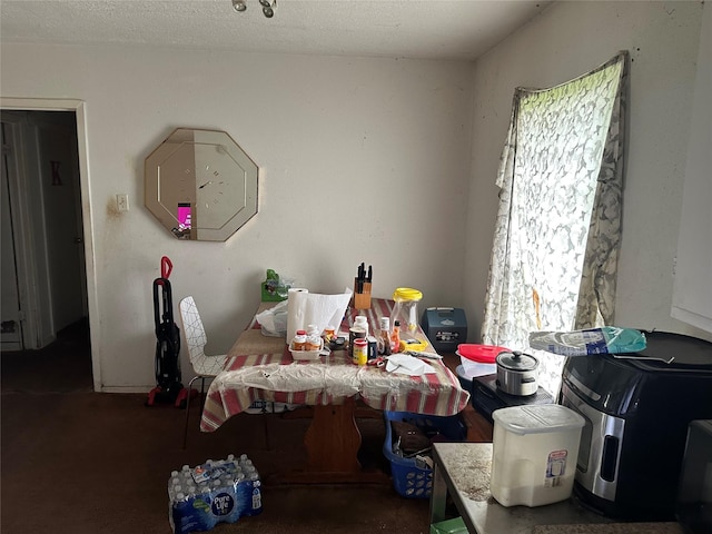 7722 Claiborne St, Houston, TX 77016 - dining space with carpet floors